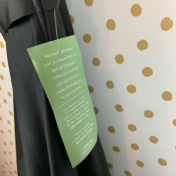 BETSY & Adam Lace A Line Cocktail Party Dress 10 - Picture 2 of 7